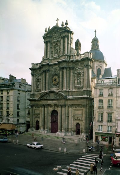 1627-41年に建てられたファサードの眺め 作： Etienne & Derand, F. Martellange
